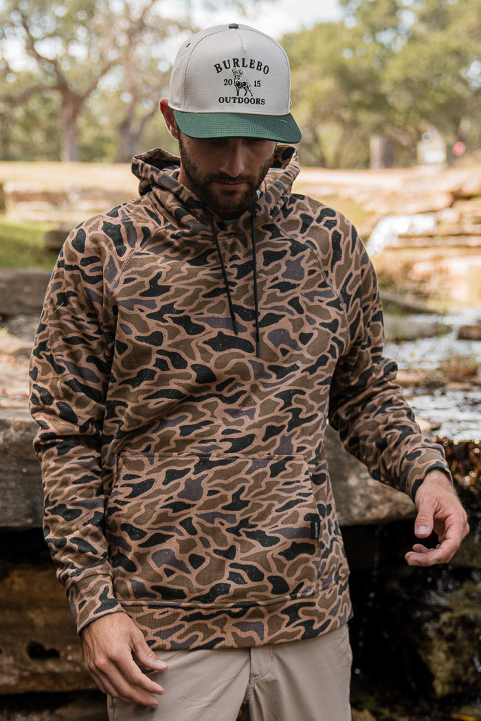 Fleece Hoodie - Gauge Camo