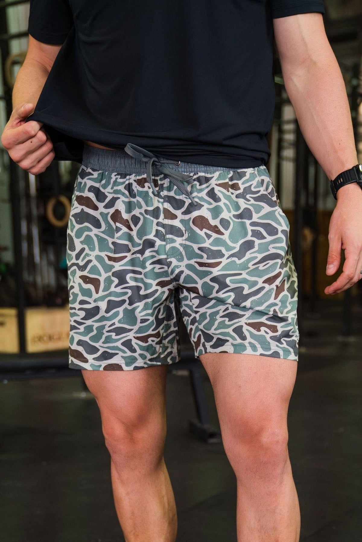 Athletic Short - Retro Duck Camo - BURLEBO