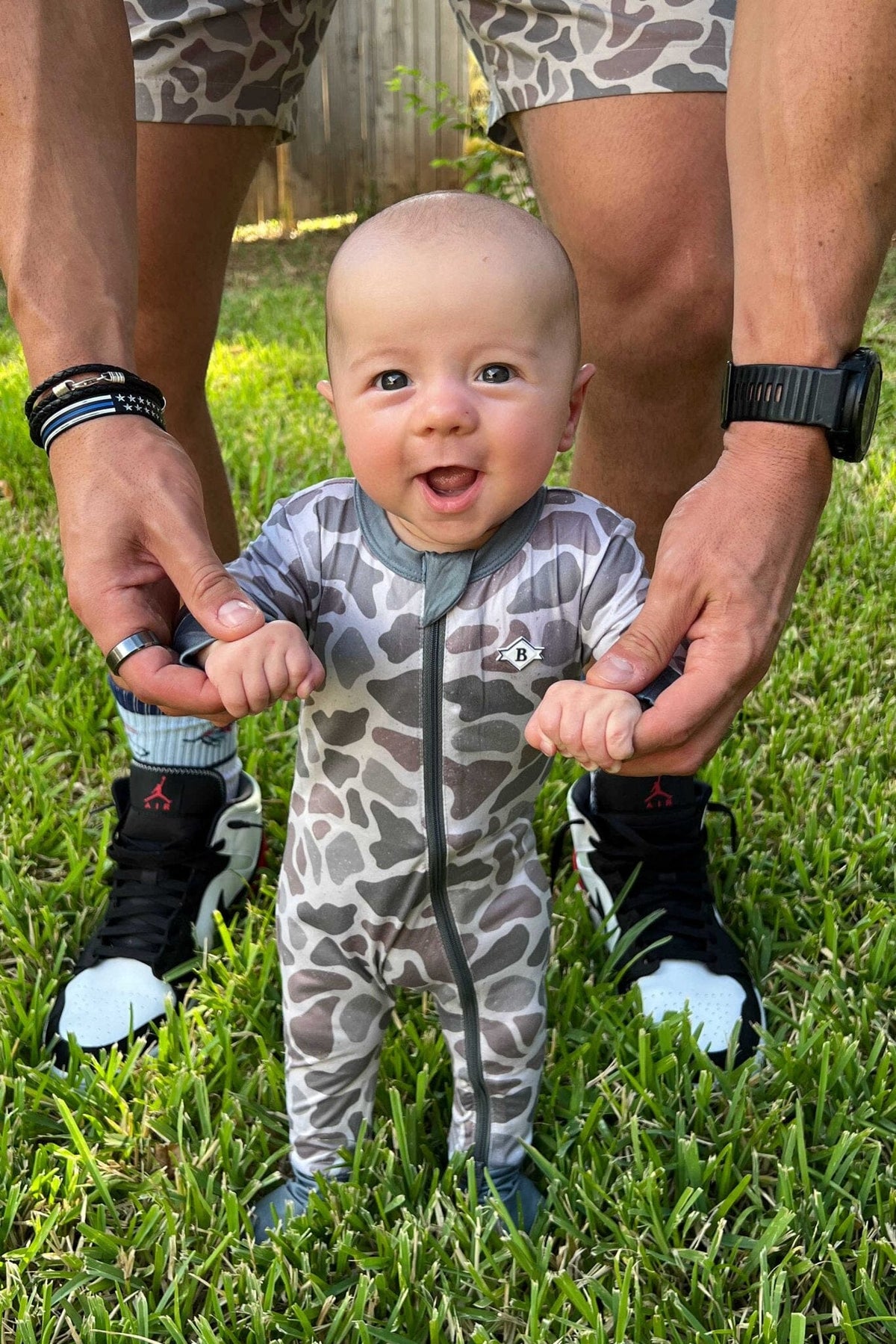 Baby Onesie - Classic Deer Camo - BURLEBO