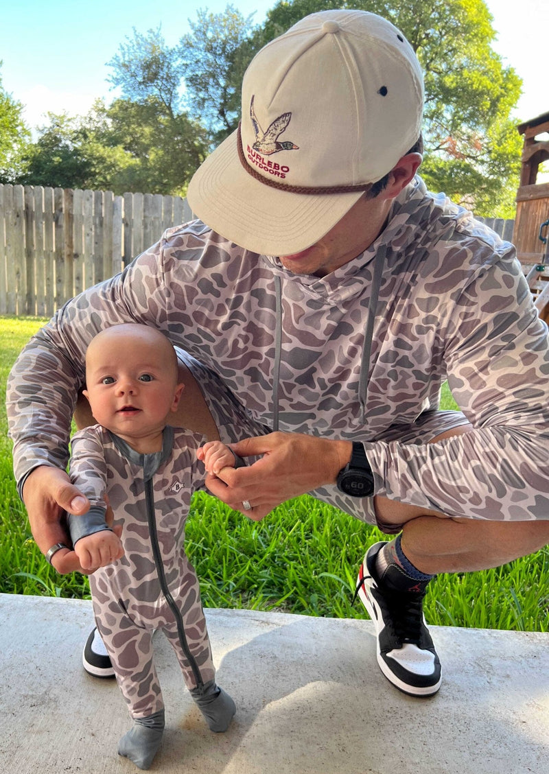 Baby Onesie - Classic Deer Camo - BURLEBO