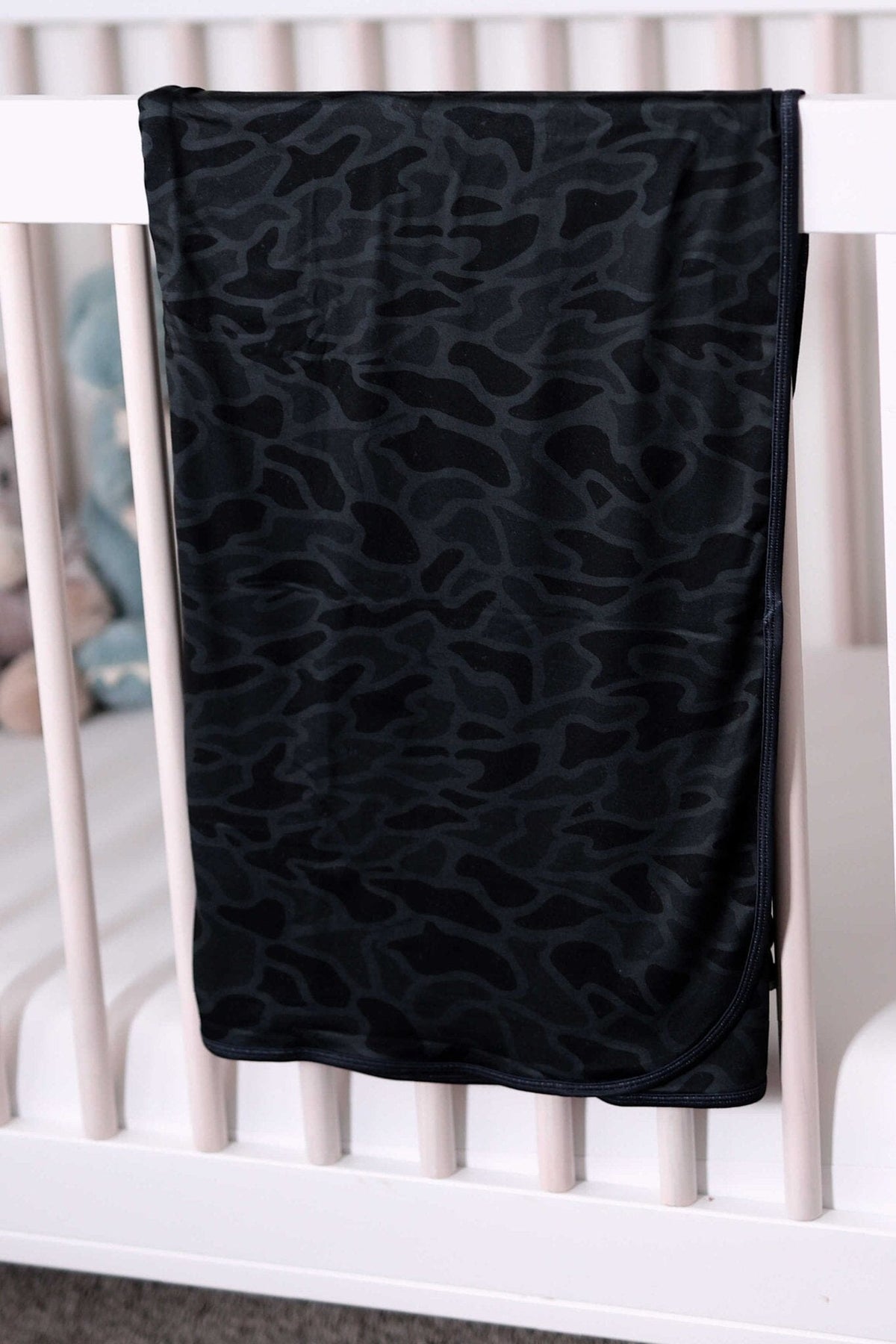 Baby Swaddle - Black Camo - BURLEBO