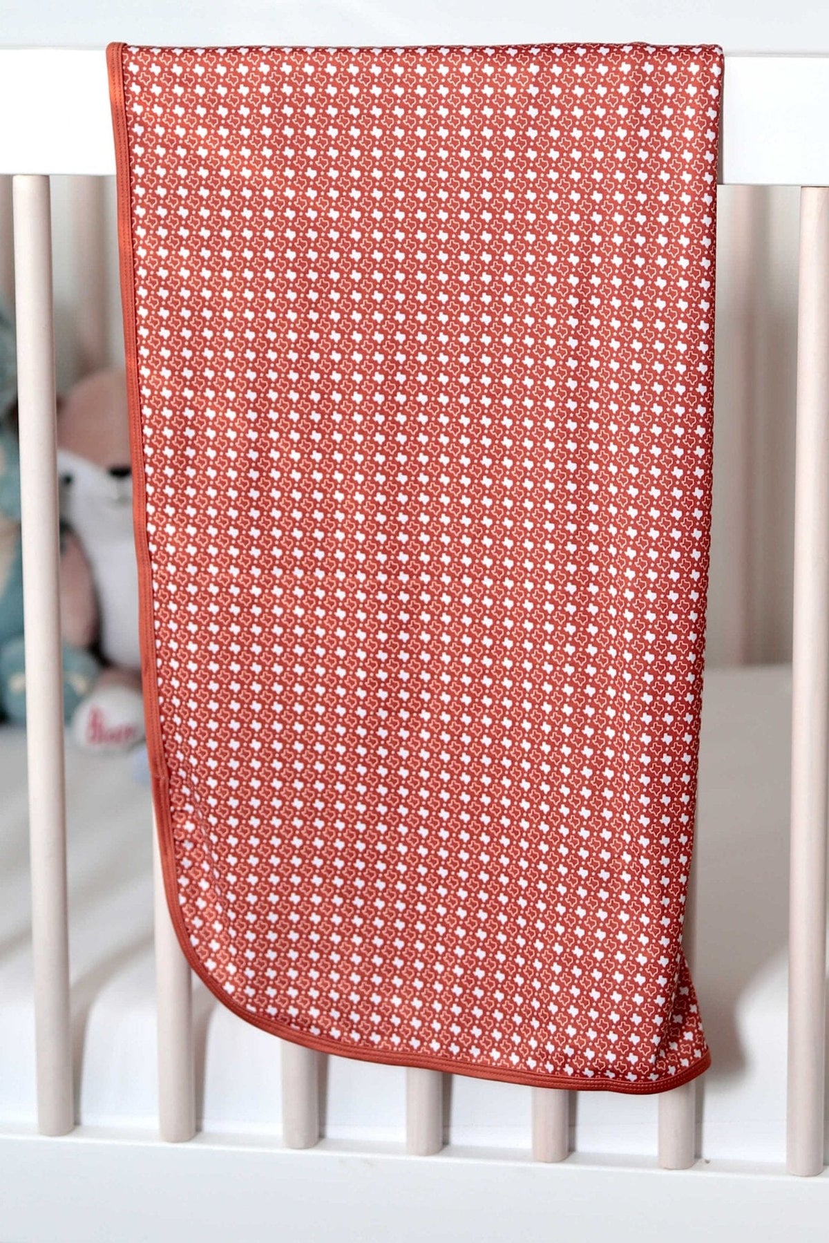 Baby Swaddle - Texas Orange - BURLEBO