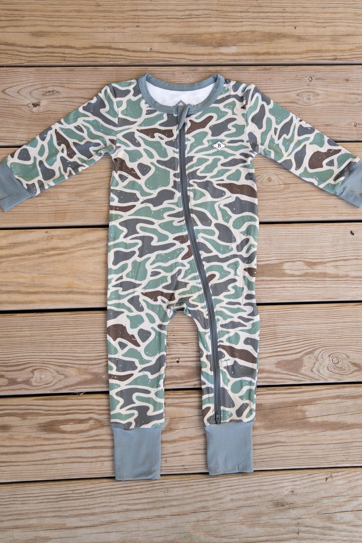 Baby Zip Up - Retro Duck Camo - BURLEBO