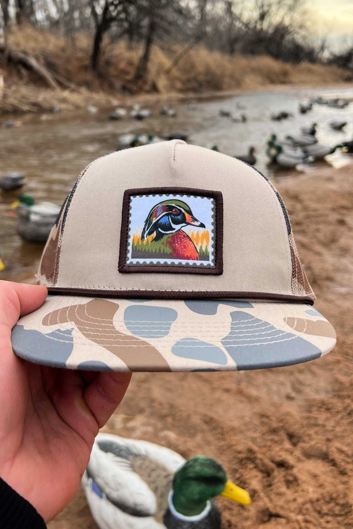 Cap - Camo Duck Stamp - BURLEBO