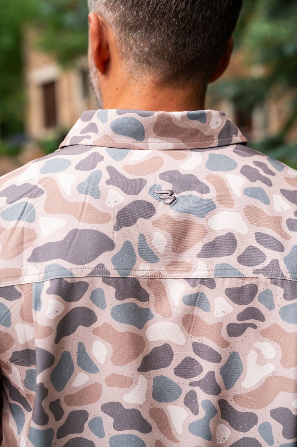 Performance Button Up - Pintail Camo - BURLEBO