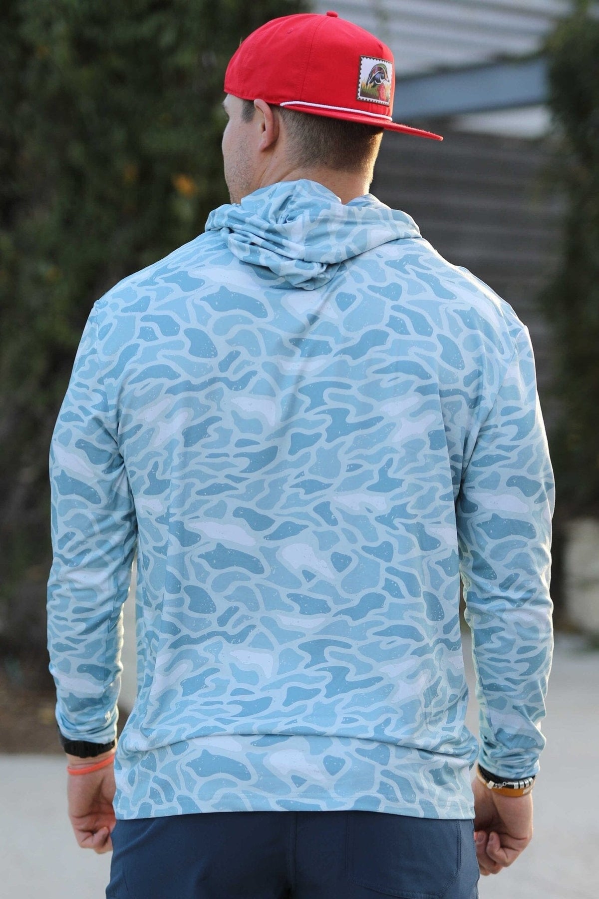 Performance Hoodie - Seaside Camo - BURLEBO