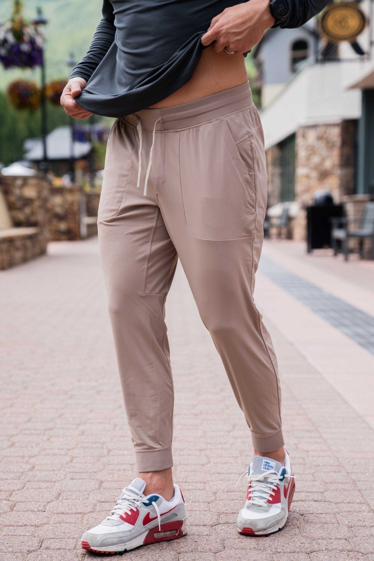 Performance Jogger - Cobblestone - BURLEBO