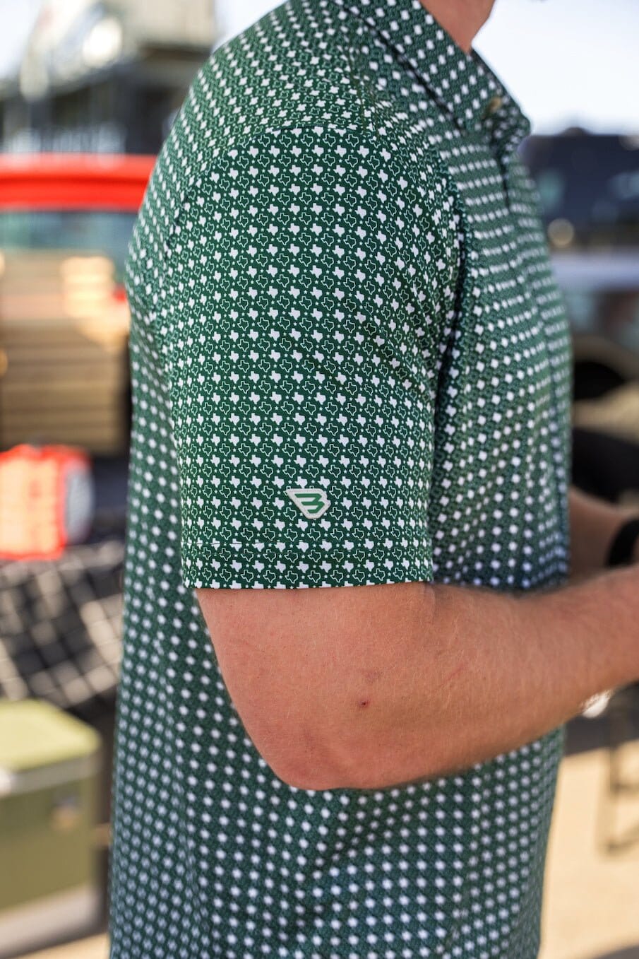 Performance Polo - Texas Green - BURLEBO