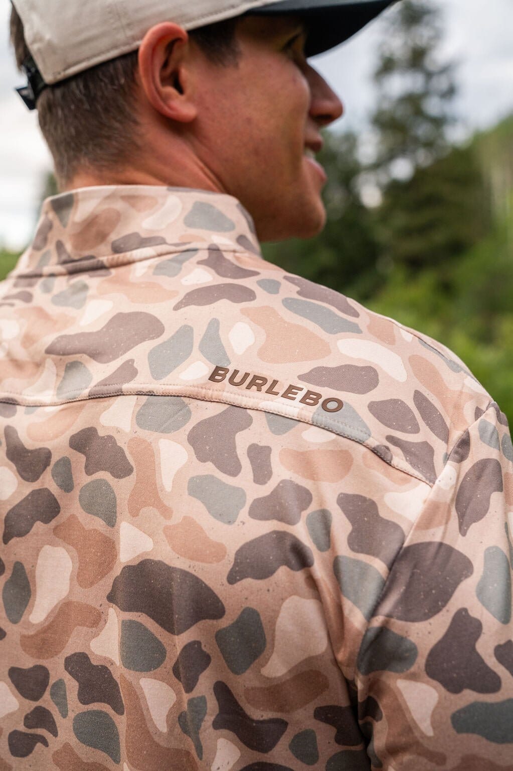 Performance Quarter Zip - Pintail Camo - BURLEBO