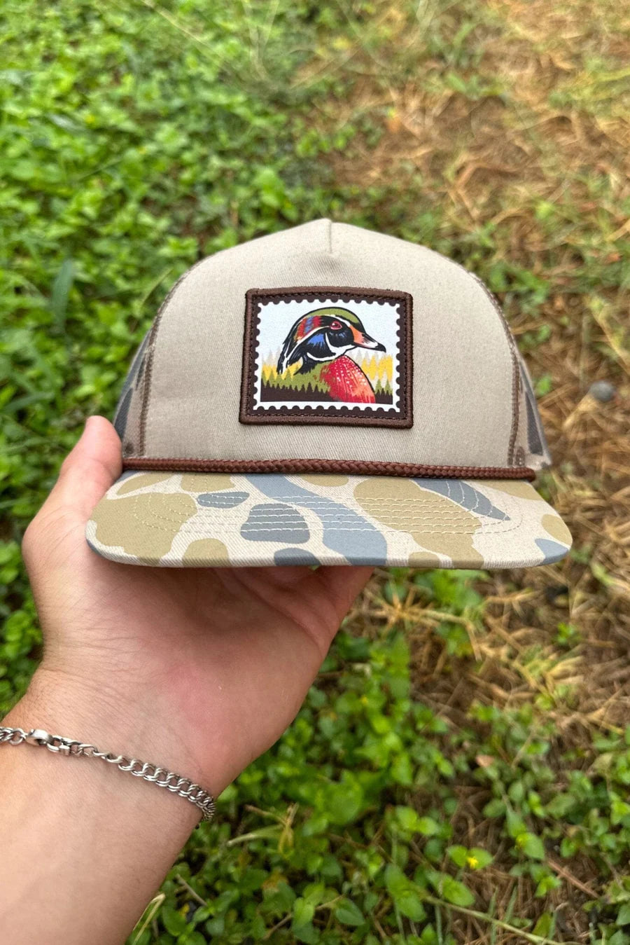 Youth Cap - Wood Duck Stamp - Camo